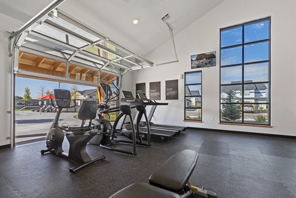 fitness center at Amazon Falls Apartments