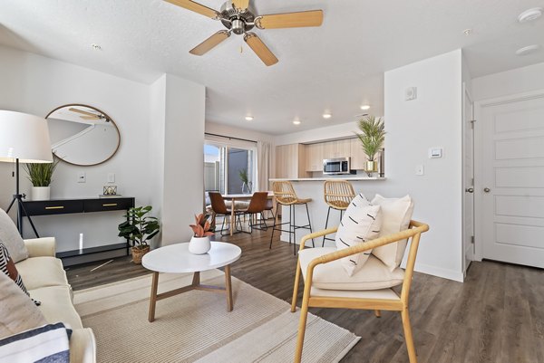 living room at Amazon Falls Apartments