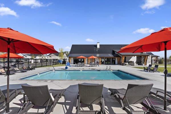 pool at Amazon Falls Apartments