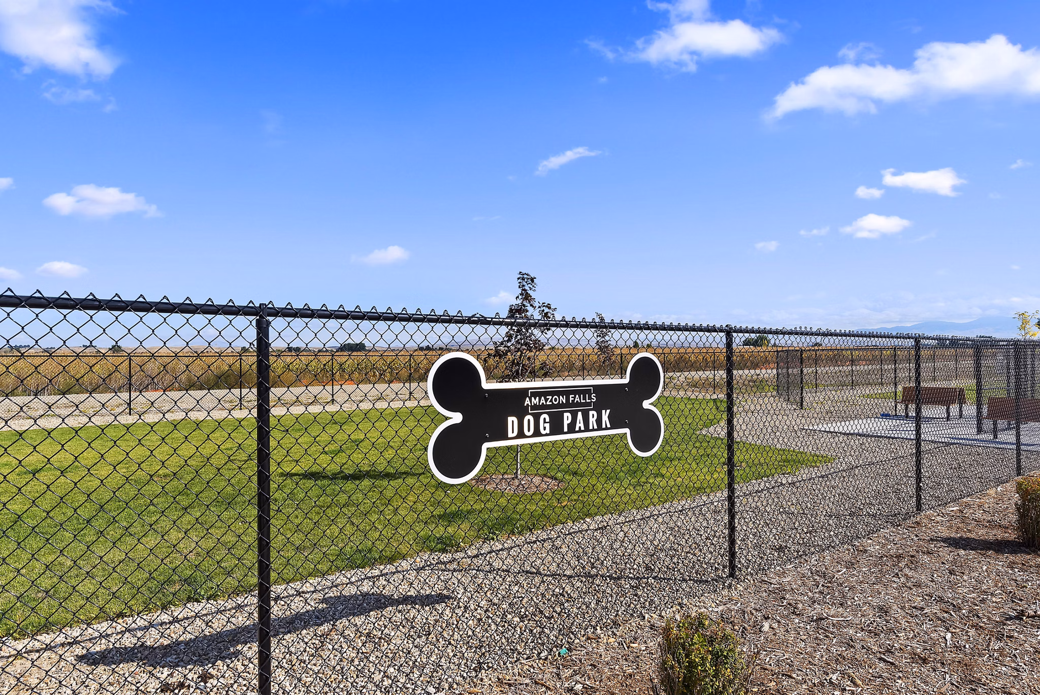 dog park at Amazon Falls Apartments