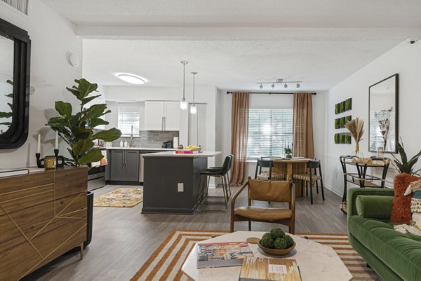 living room at Aventura Bellevue Apartments