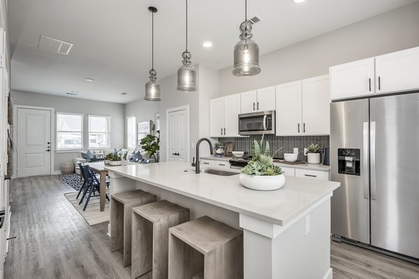 kitchen at Wingspan at Bridgeland Apartments