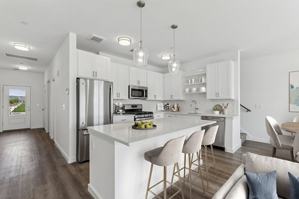 kitchen at The Arboretum Apartments