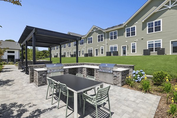 grill area at The Arboretums Apartments