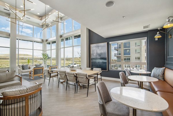 clubhouse at AVRA at RidgeGate Station Apartments