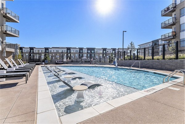 pool at AVRA at RidgeGate Station Apartments
