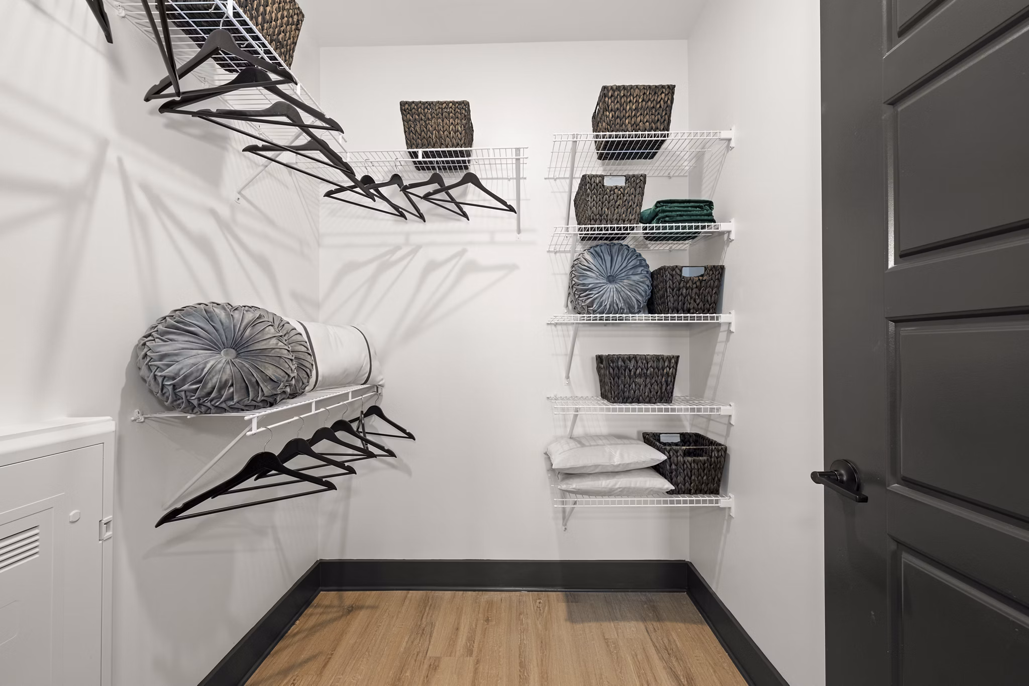 bedroom closet at Bennet at BullStreet Apartments