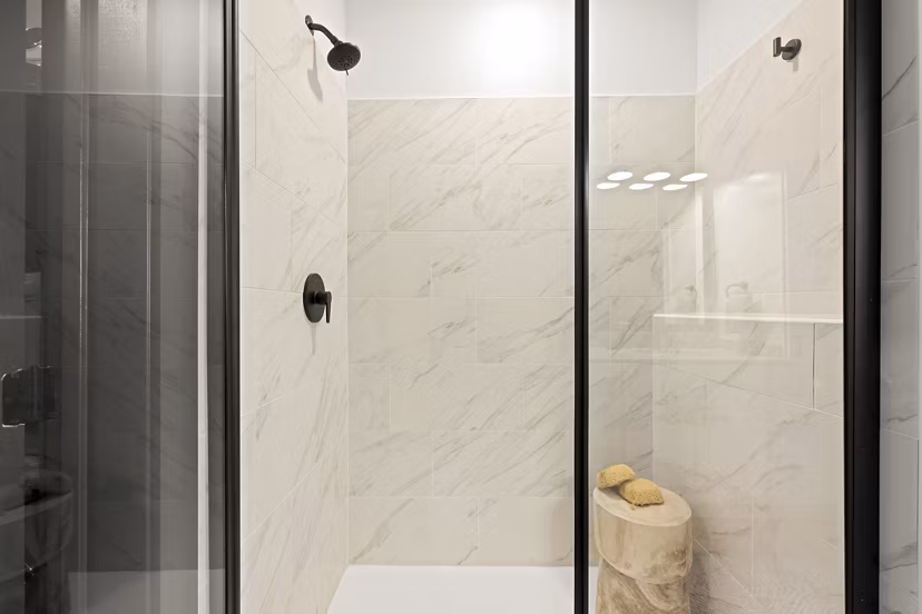 bathroom at Bennet at BullStreet Apartments