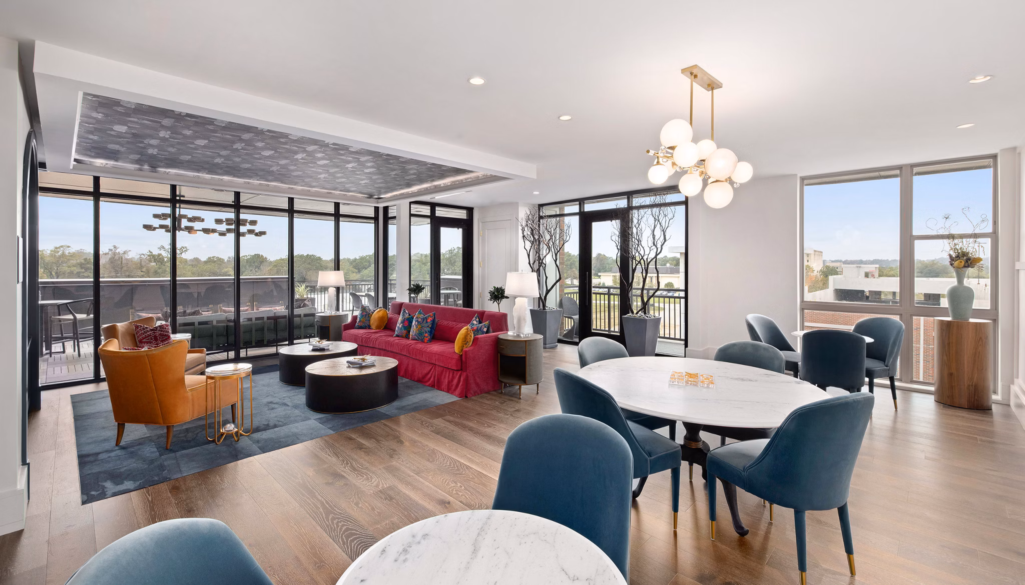 clubhouse at Bennet at BullStreet Apartments
