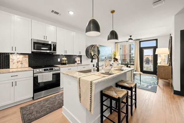 kitchen at Bennet at BullStreet Apartments