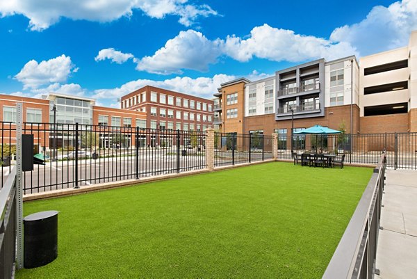 dog park at Bennet at BullStreet Apartments