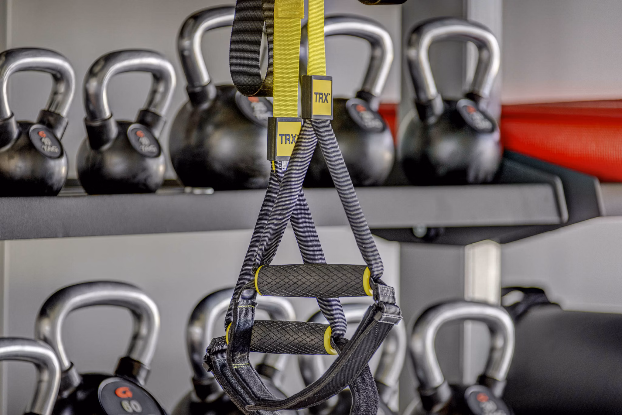 State-of-the-art fitness center featuring modern equipment at Lattice Apartments for a healthy lifestyle