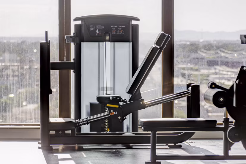 Modern fitness center with state-of-the-art equipment at Lattice Apartments perfect for workout enthusiasts