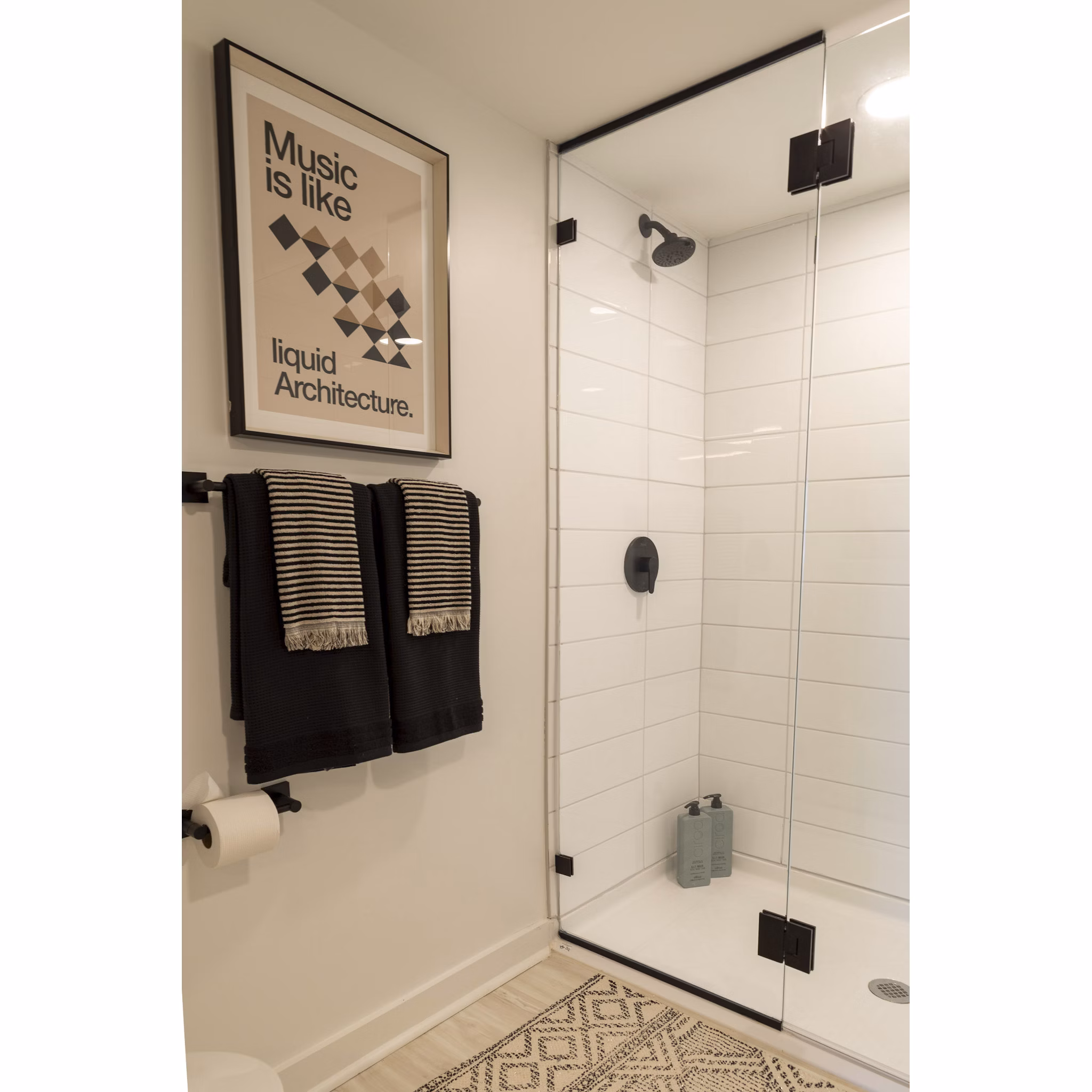 Bathroom at Joinery Apartments