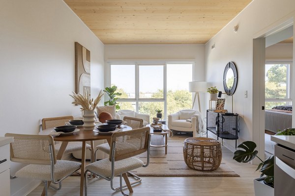 living room at The Joinery Apartments