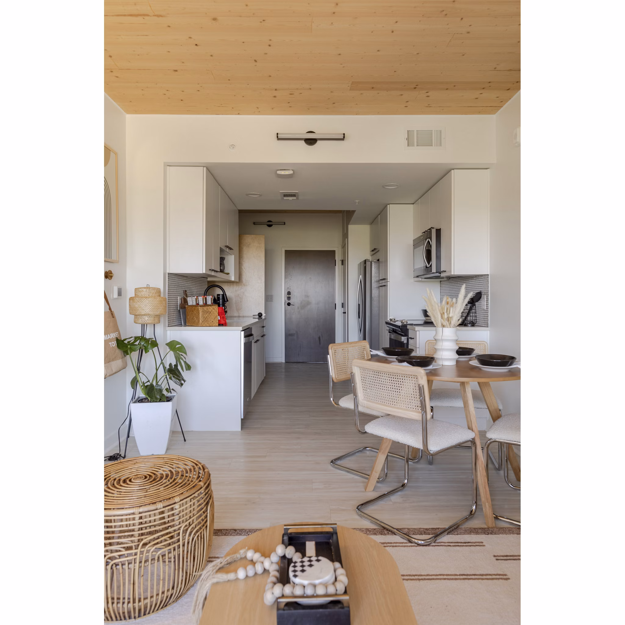 Living Room at Joinery Apartments