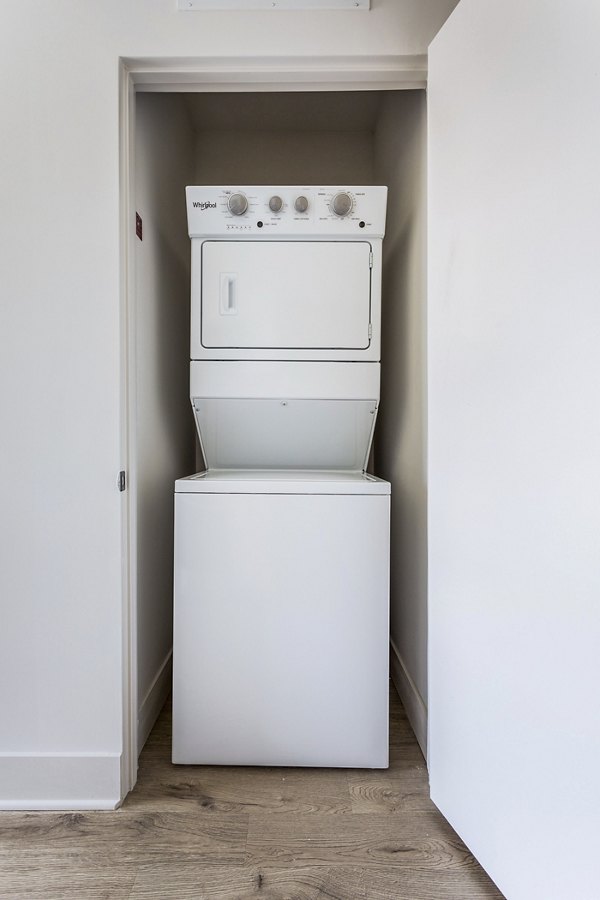 laundry room at The Joinery Apartments