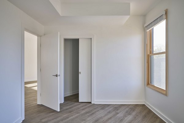 bedroom at Millhouse Apartments