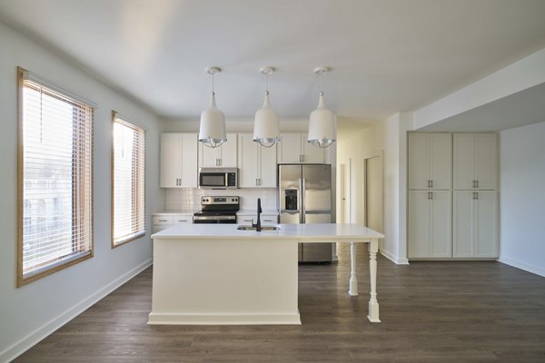 kitchen at Millhouse Apartments