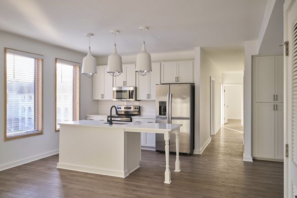 kitchen at Millhouse Apartments