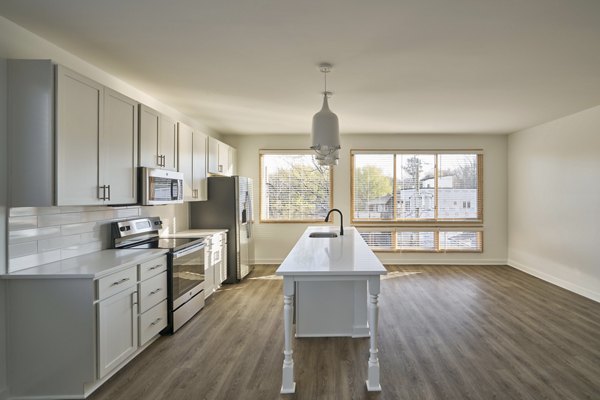 kitchen at Millhouse Apartments