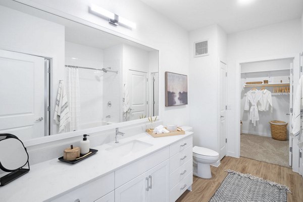 bathroom at Citizen House Wolf Ranch Apartments