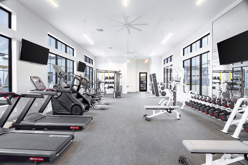 Gym at Citizen House Wolf Ranch (1 of 2)