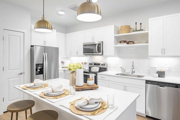 kitchen at Citizen House Wolf Ranch Apartments