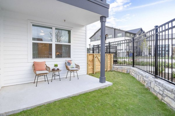 grill area/patio at Citizen House Wolf Ranch Apartments