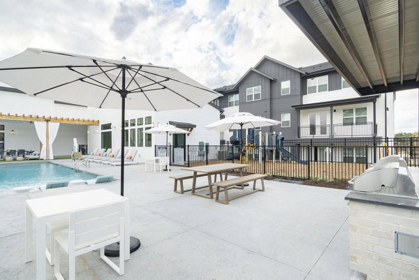 grill area at Citizen House Wolf Ranch Apartments