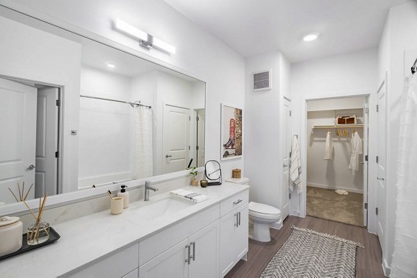 bathroom at Citizen House Bergstrom Apartments