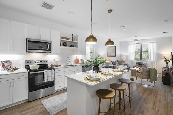 kitchen at Citizen House Bergstrom Apartments