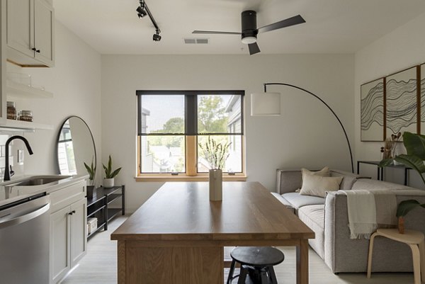 dining room at Inkwell Apartments 