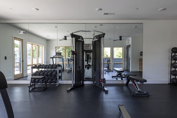 fitness center at Inkwell Apartments 