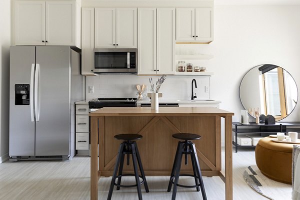 kitchen at Inkwell Apartments 