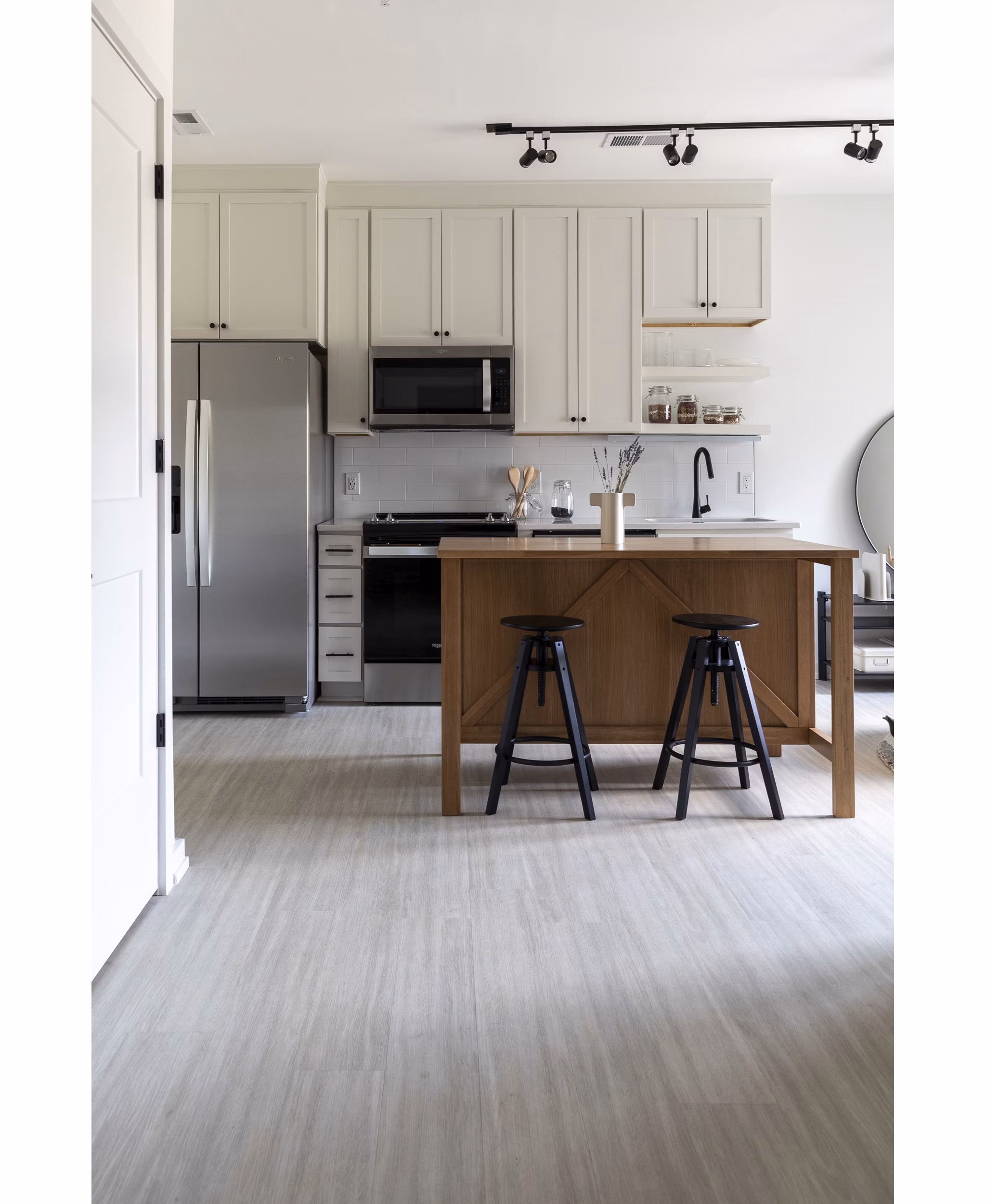 kitchen at Inkwell Apartments 