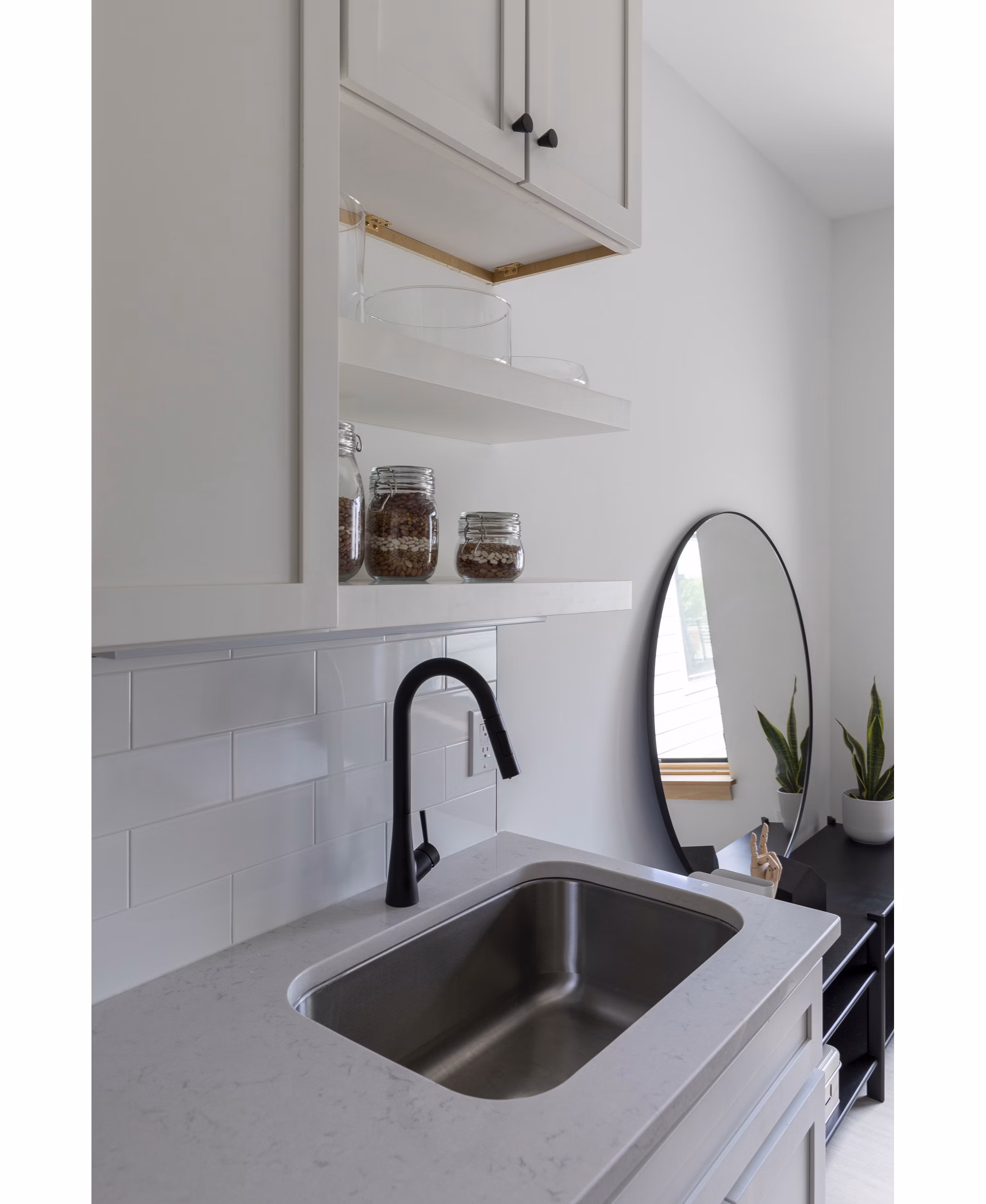 kitchen at Inkwell Apartments 