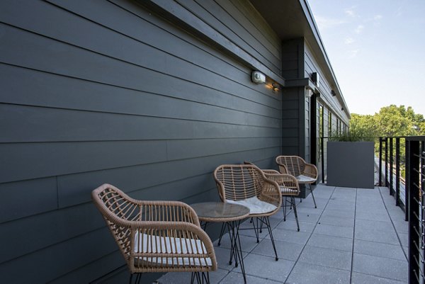 patio at Inkwell Apartments 