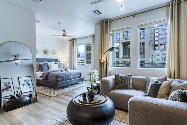 living room at Markana Uptown Apartments