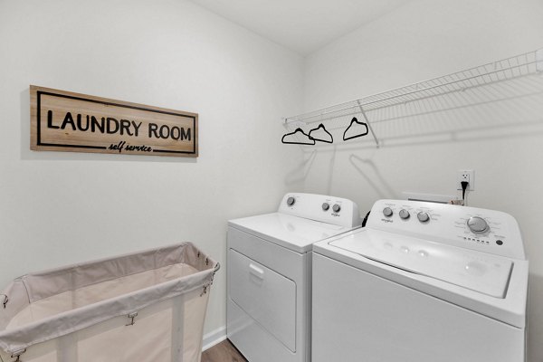 laundry room at Miller Landing Apartments