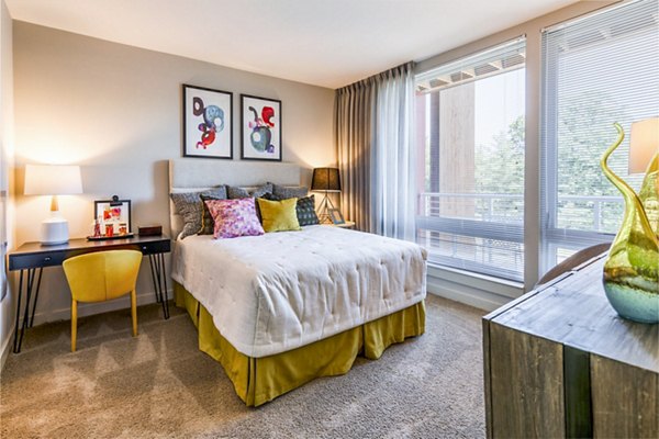 bedroom at VY Reston Heights Apartments