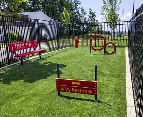 dog park at VY Reston Heights Apartments