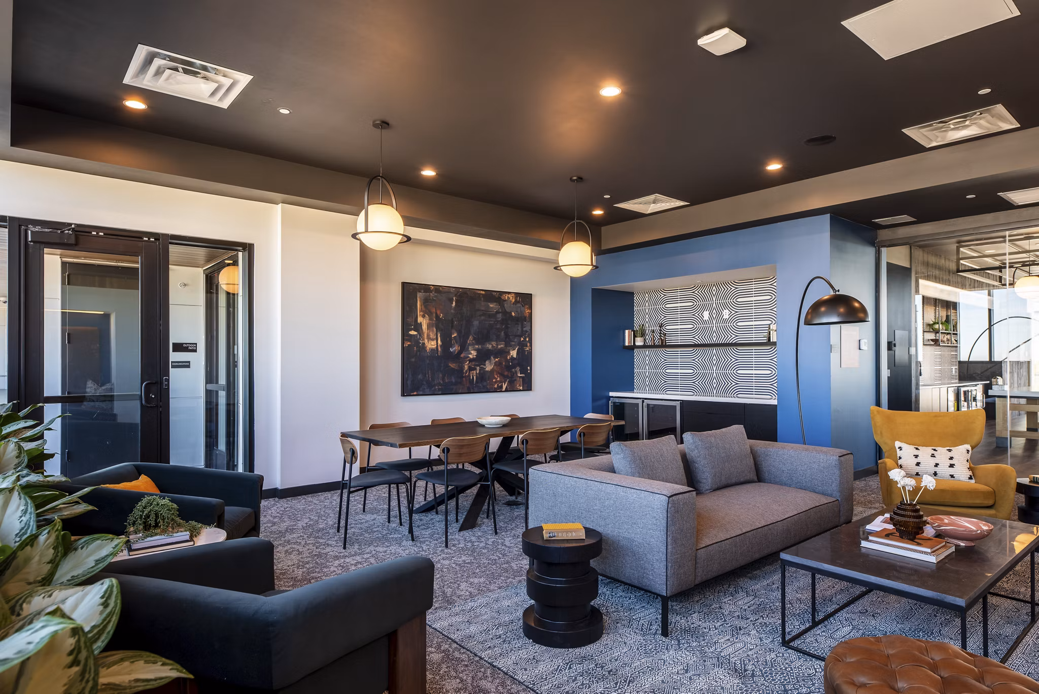clubhouse at Elevon Apartments