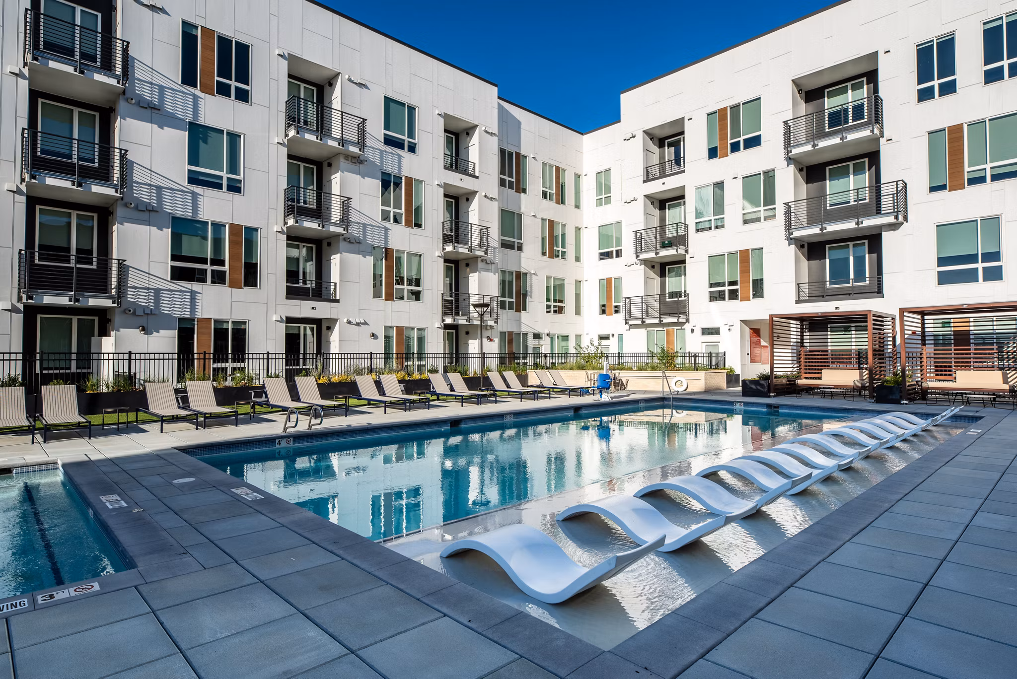 pool at Elevon Apartments