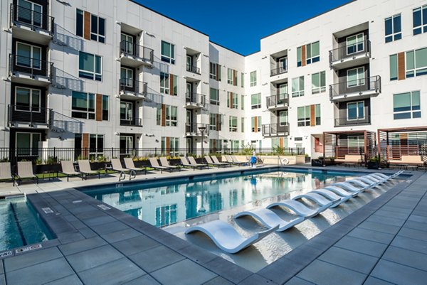 pool at Elevon Apartments