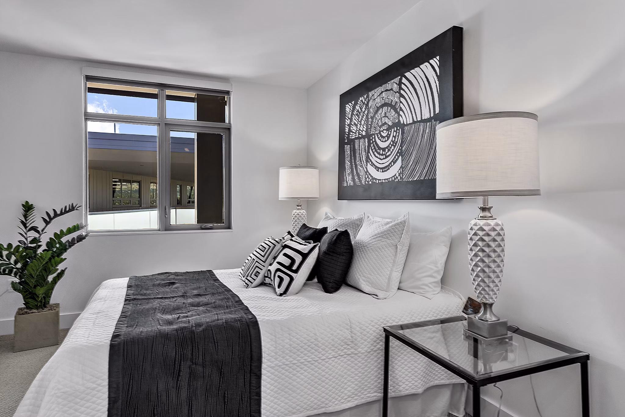 bedroom at Pearl at Boulder Commons Apartments 