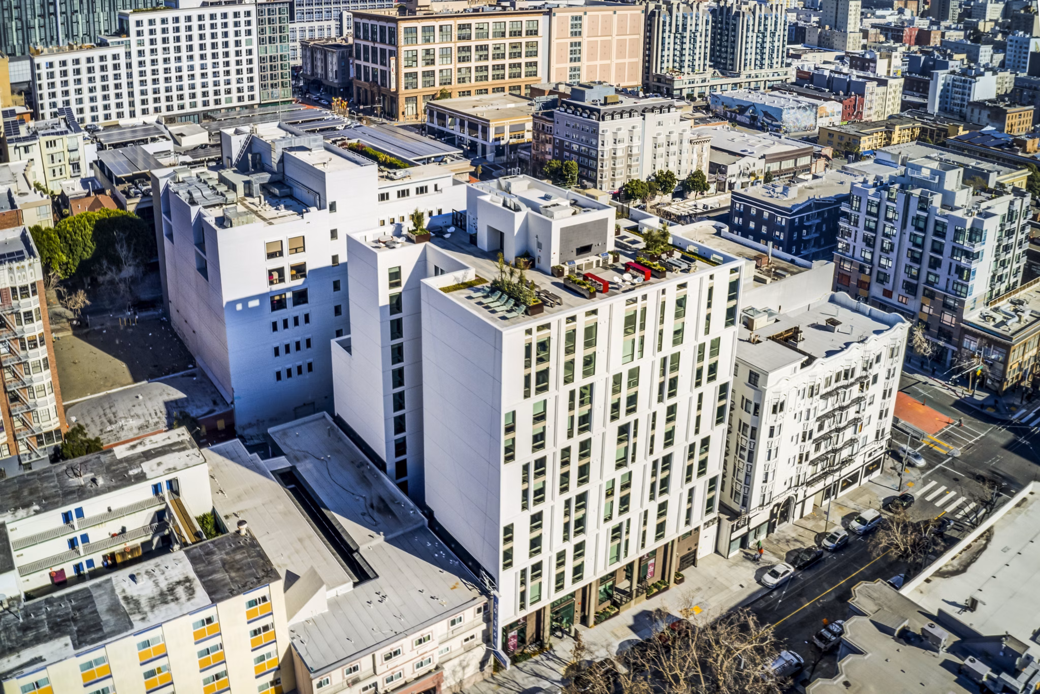 Vance Apartments: Modern of luxury apartments in the heart of the city, showcasing contemporary architecture and urban lifestyle