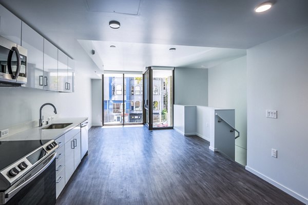 living room at Vance Apartments