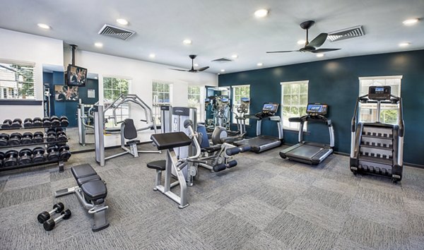 State-of-the-art fitness center with modern equipment at Cobalt Ridge Apartments