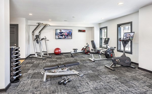 Fitness center with modern equipment at Cobalt Ridge Apartments, ideal for active lifestyles in a vibrant community